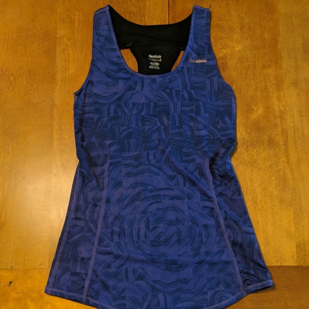 Reebok purple workout tank S